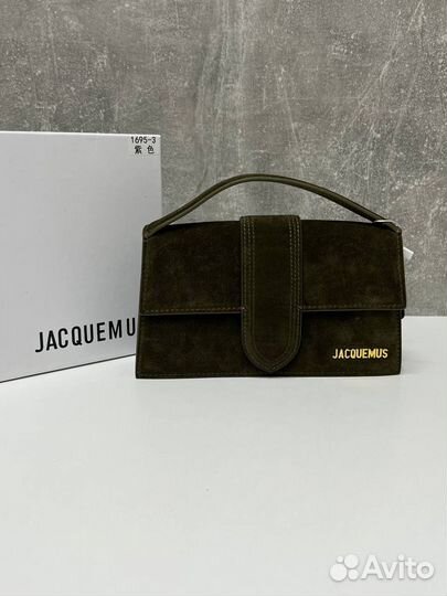 Сумка женская jacquemus из натуральной замши