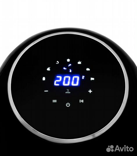 Аэрогриль galaxy line GL2527, 1600 Вт, черный