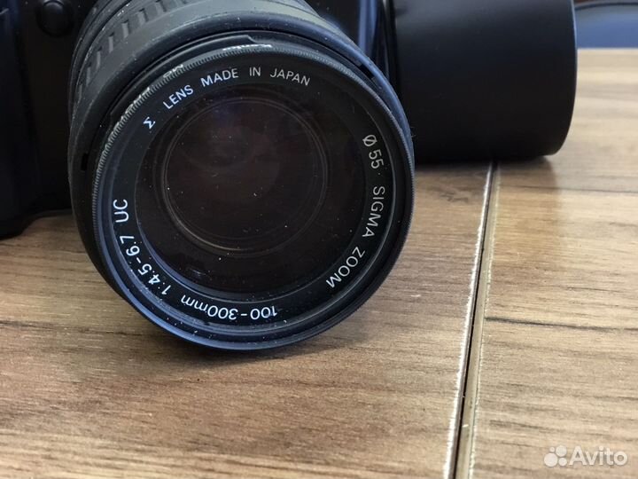 Nikon AF F-401x+ Sigma zoom 100-300mm/1:4,5-6,7UC