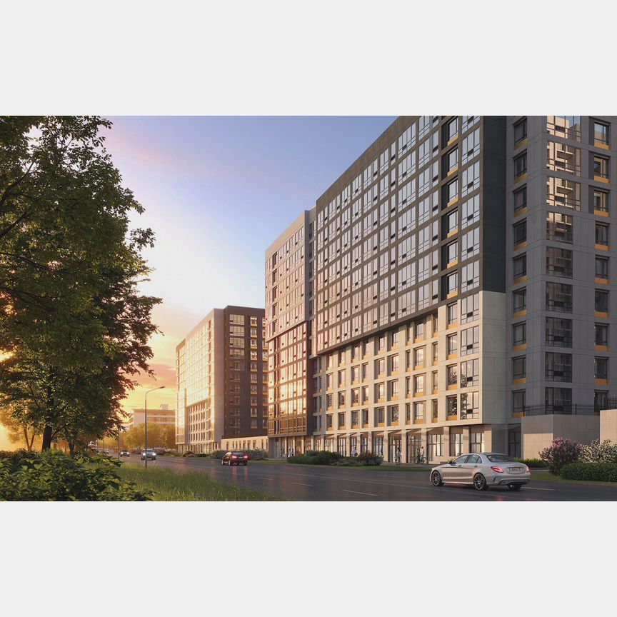 2-к. квартира, 64,3 м², 8/12 эт.