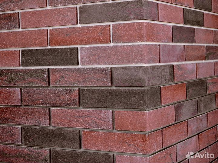 Облицовочный кирпич гранат