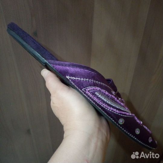 Тапочки жен домашние бу