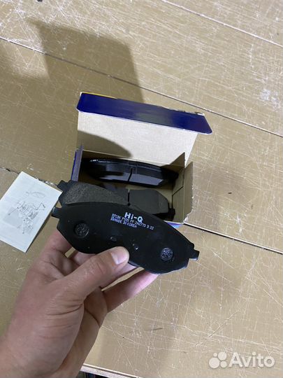 Hi&Q, Колодки тормозные chevrolet Aveo передние