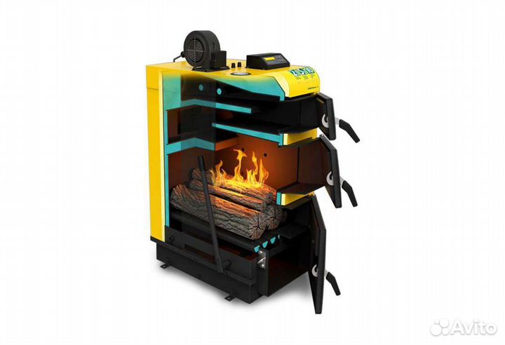 Твердотопливный котел длительного горения Pereko