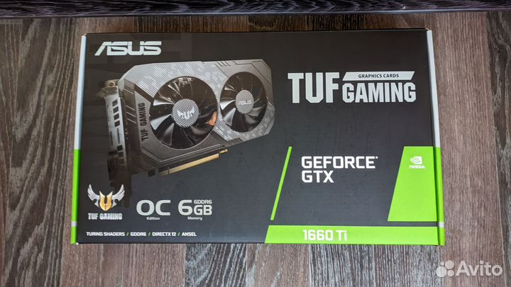 Asus TUF GTX1660TI OC 6GB