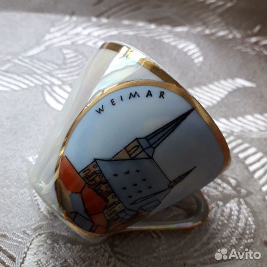 Сервиз кофейный перламутровый Германия