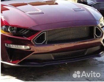 Сетка в бампер в стиле R для Ford Mustang 18+