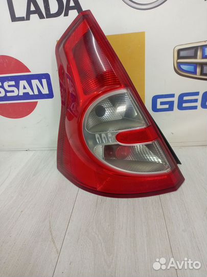 Фонарь задний renault sandero