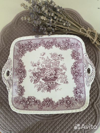 Блюдо Mason's антикварное Англия