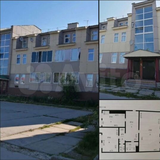 2-к. квартира, 68,7 м², 3/3 эт.