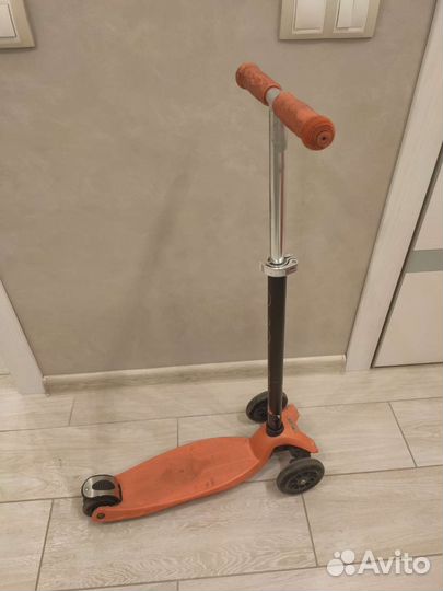 Самокат детский трехколесный maxi micro