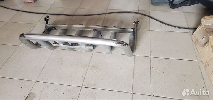 Кенгурятник бампер силовой на nissan patrol Y61