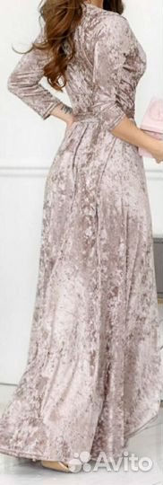 Новое бархатное платье Gepur 54 р
