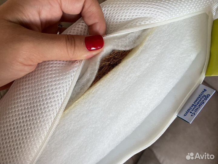 Матрас детский круглый 75*75