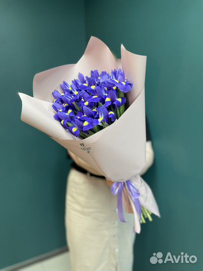 Ирисы букет