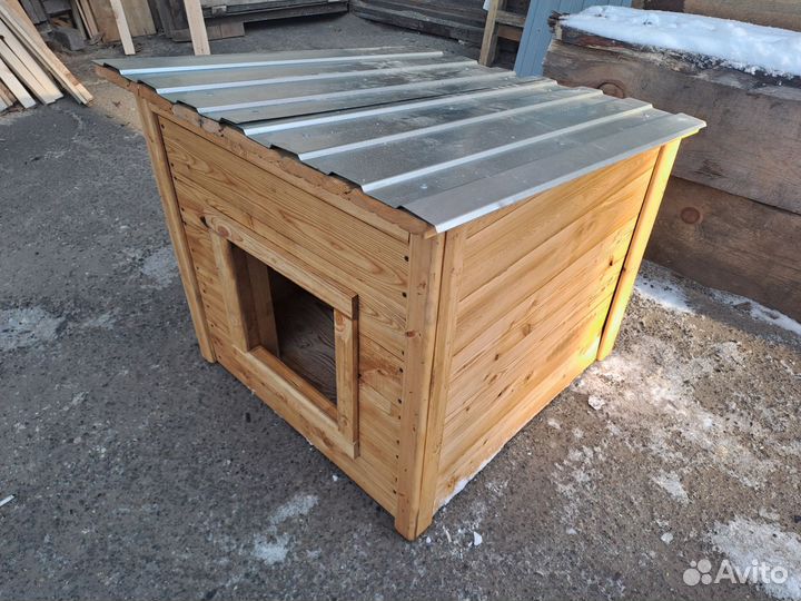 Будка для собаки утепленная