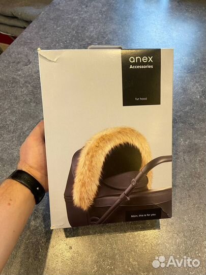 Anex Мех для капюшона (новый)