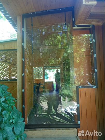 Мягкие окна для террасы беседки веранды