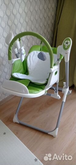 Электрокачели. Стульчик для кормления