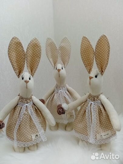 Зайка ручной работы