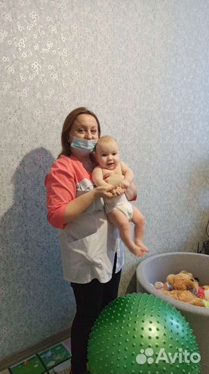Детский массаж в Девяткино и Мурино на дому