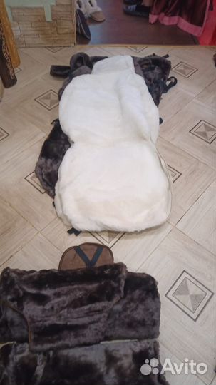 Накидки из мутона с боками