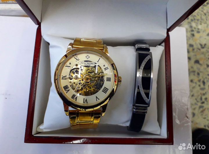 Часы мужские patek philippe механические