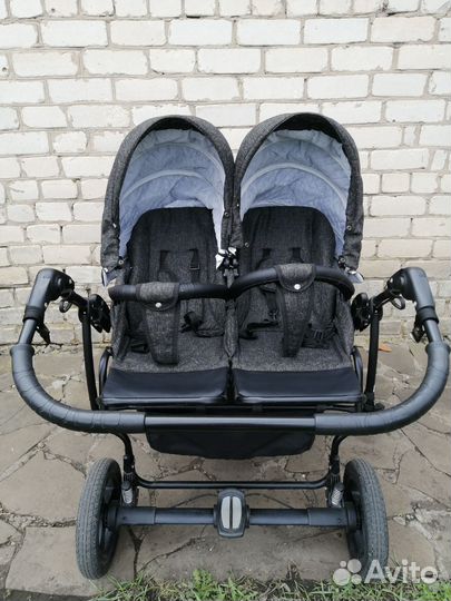 Коляска для двойни mikado 3 в 1