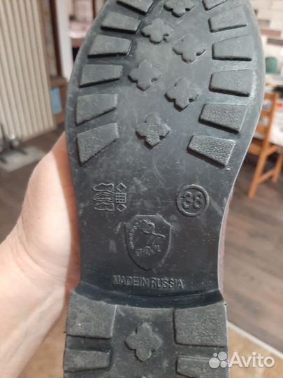 Обувь для конных занятий стелька 23 см