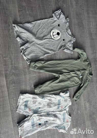 Вещи на мальчика пакетом 74-80