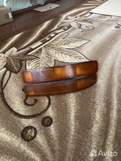 Поворотники в бампер camry