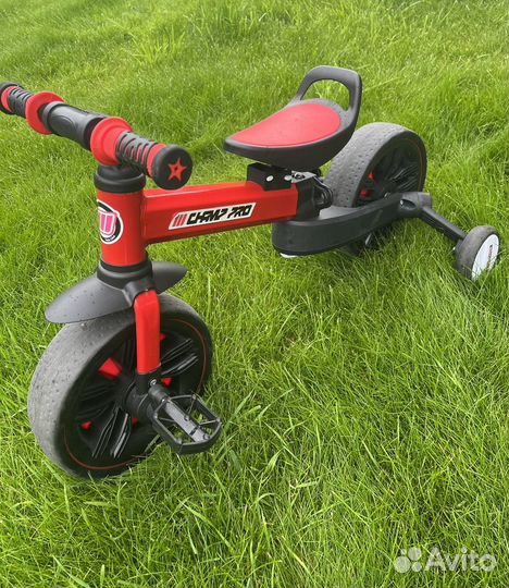 Продам четырехколесный детский велосипед