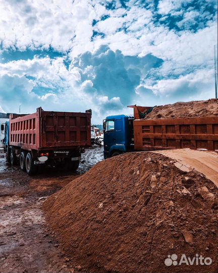 Песок карьерный