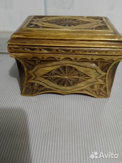 Шкатулка липа 50 года