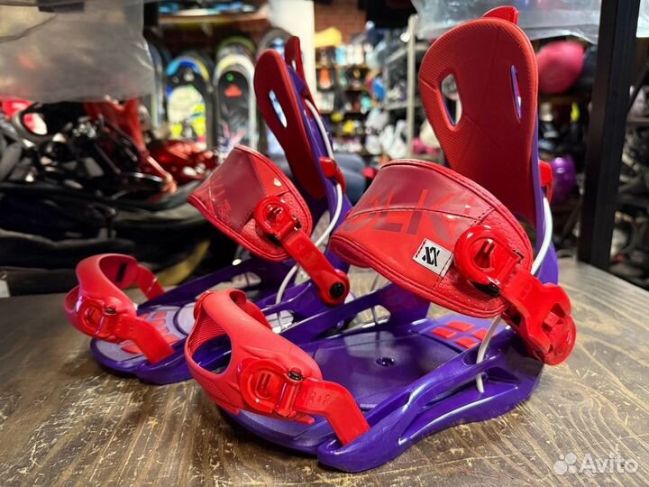 Новые Сноуборд крепления Volkl Fastec Vision - M