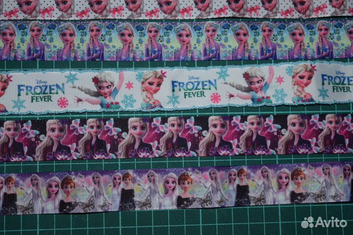 Лента Репсовая с Эльзой