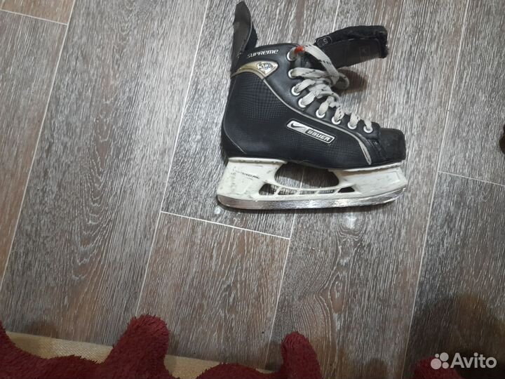 Хоккейные коньки bauer размер 38.5