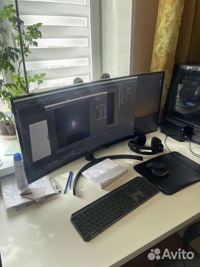 Монитор LG 35WN75C, 3440x1440, 100 Гц