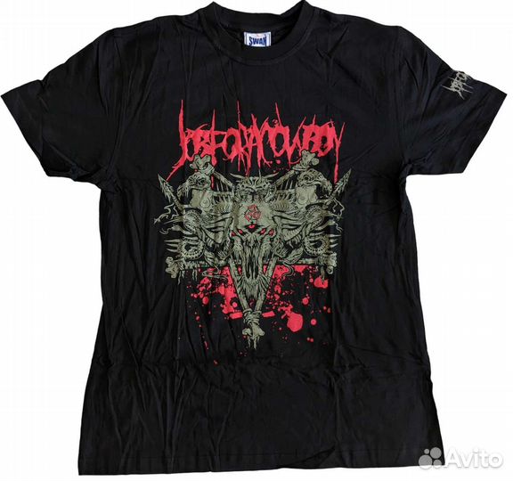 Футболка Job For A Cowboy (концертный мерч)