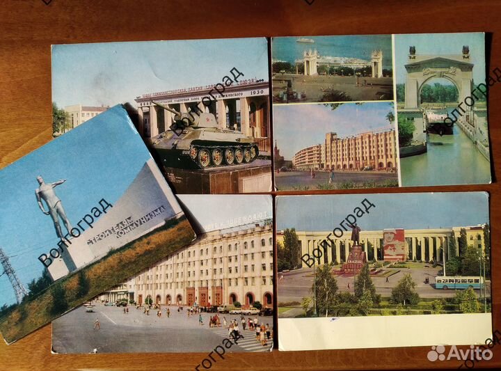 Открытки городов СССР, 30 шт