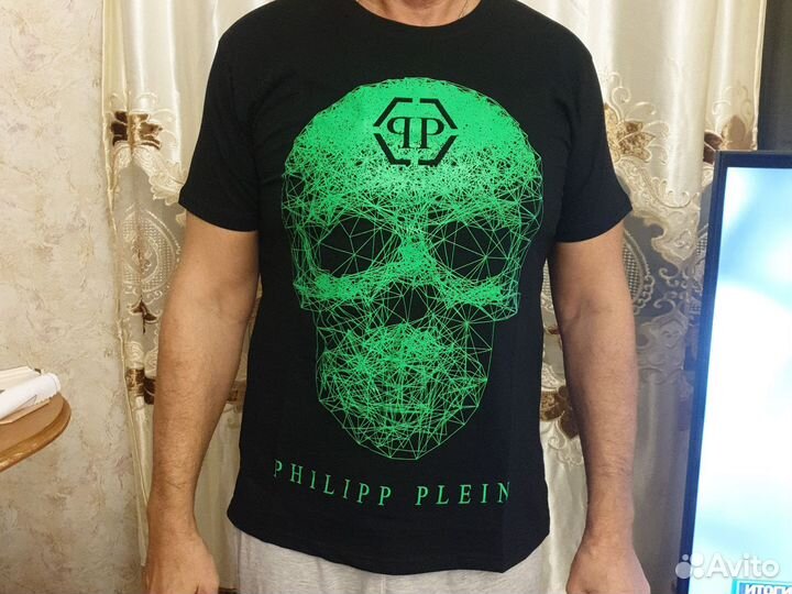 Футболка мужская philipp plein