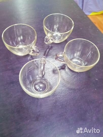 Чашки стекло