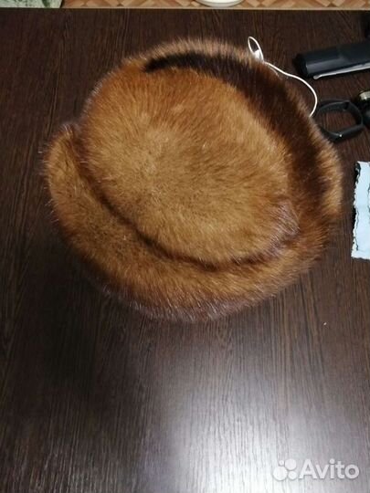 Шапка норковая женская