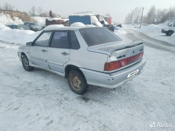 ВАЗ 2115 Samara 1.5 МТ, 2001, 111 111 км