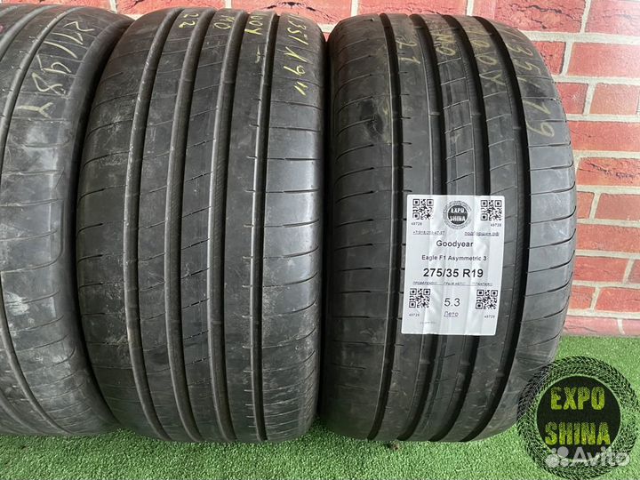 Goodyear Eagle F1 Asymmetric 3 245/40 R19 и 275/35 R19 98Y