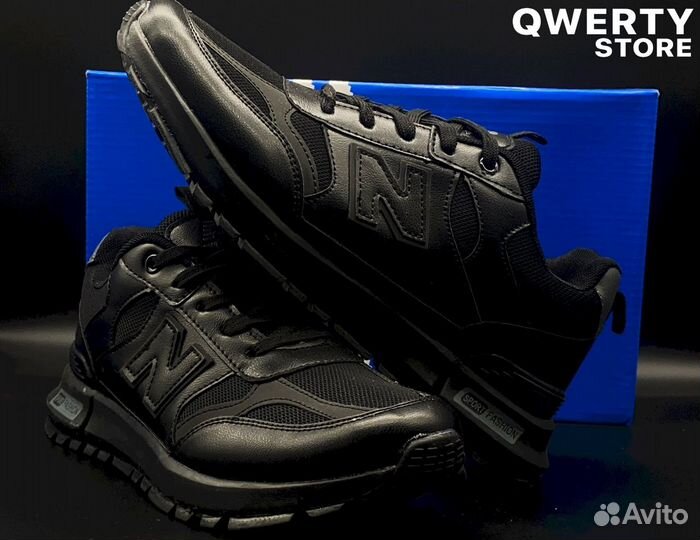 Мужские черные кроссовки New Balance, 41-46 размер