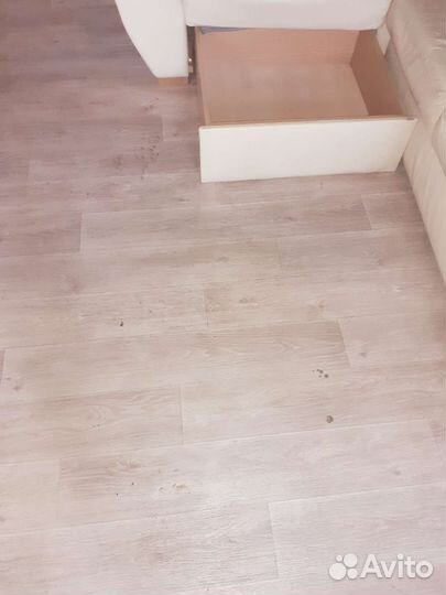 Кожаный натур. диван угловой