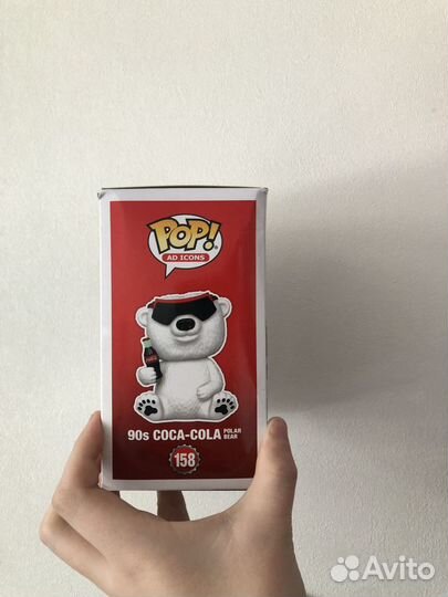 Фигурка Funko POP 90s Coca-Cola Polar Bear #158