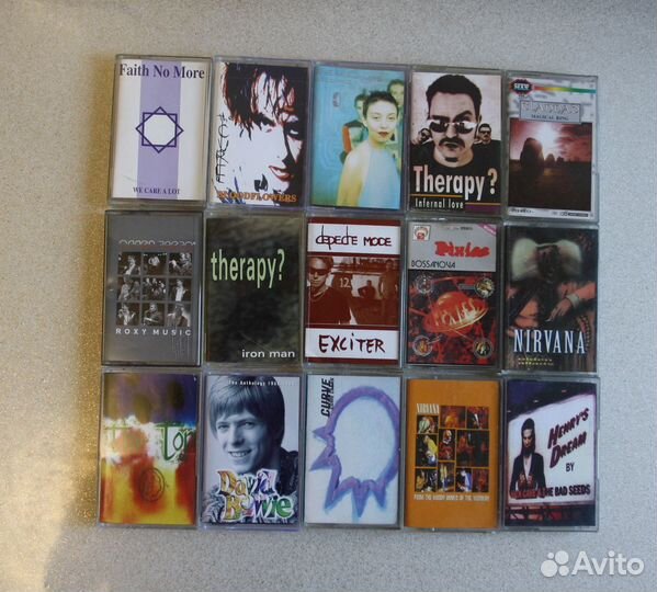 Аудиокассеты 80-90х