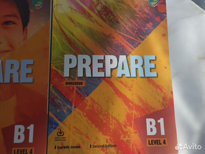 Учебник+рабочая тетрадь prepare